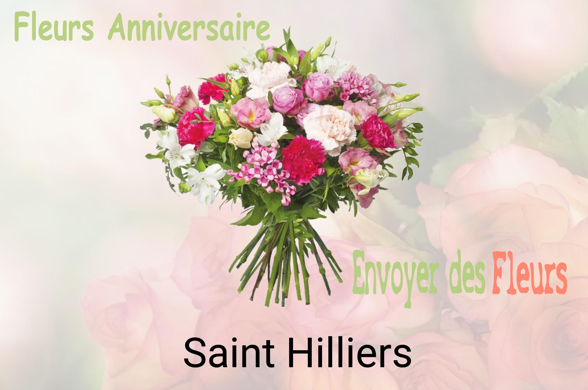 Bouquet de fleurs d’anniversaire livré à Saint-Hilliers